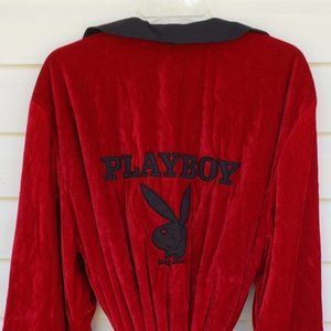 Playboy Smoking Jacket Robe Costume OS & Sailor Hat